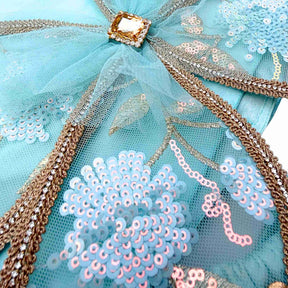 BLUE TIFFANY FLUTTER SET FOR DOGS AND CATS