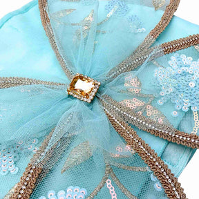 BLUE TIFFANY FLUTTER SET FOR DOGS AND CATS