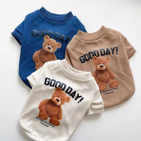 GOOD DAY TEDDY DOG TEE