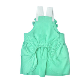 GREEN POP DOG DRESS