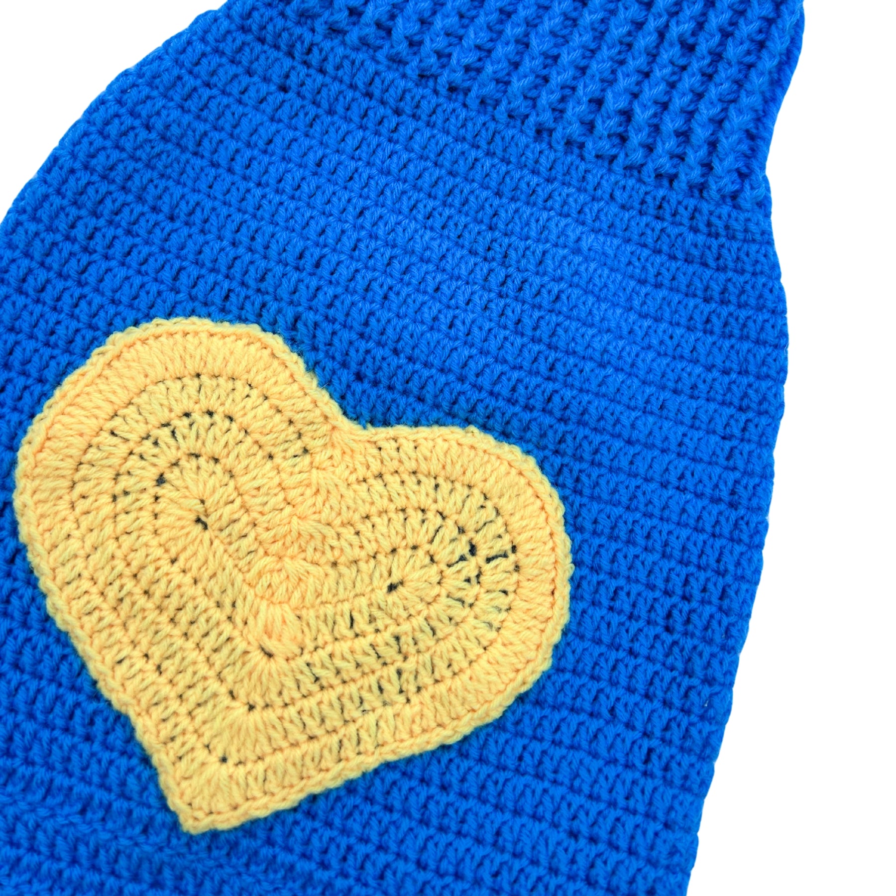 CROCHET HEART VALENTINE DOG SWEATER