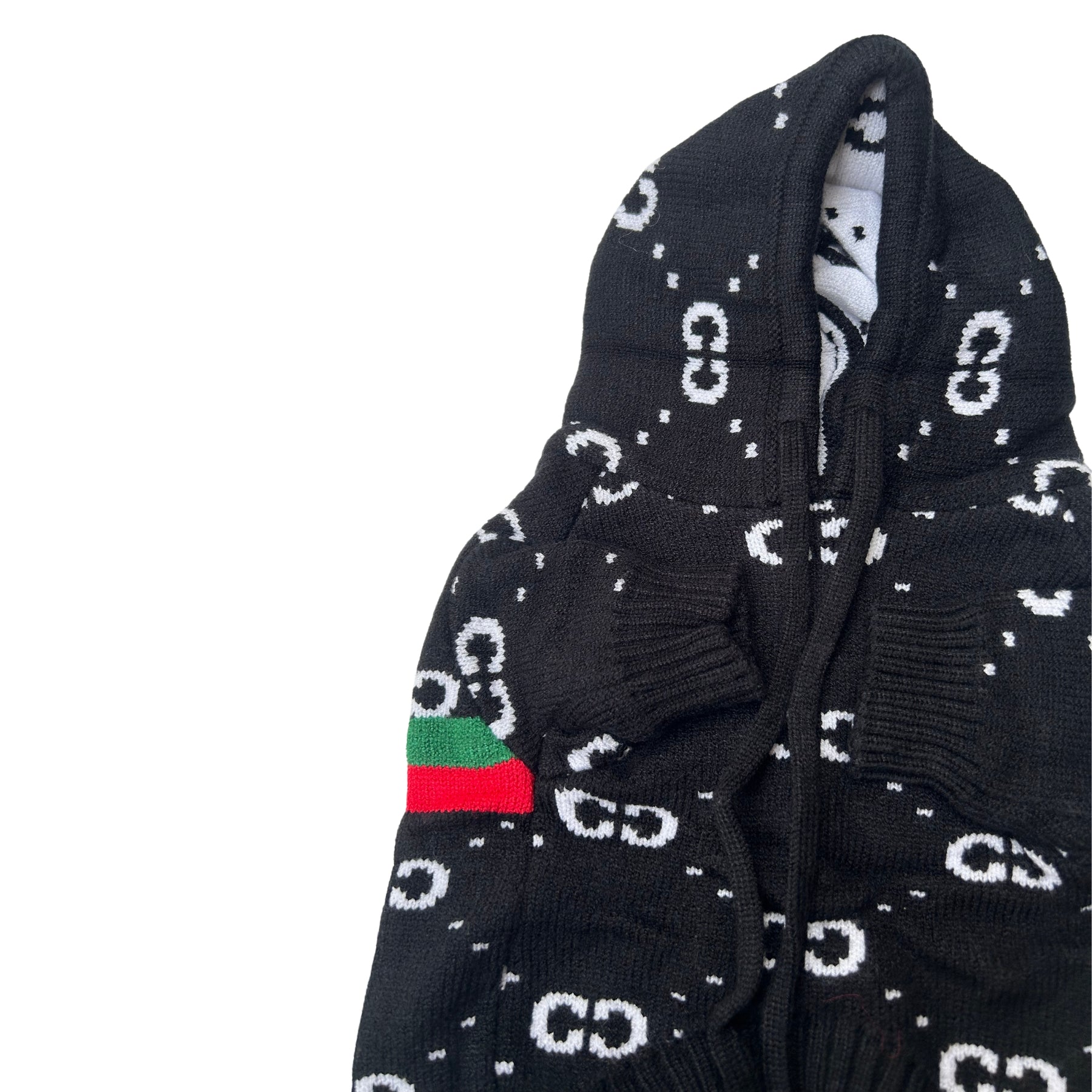 BLACK PAW-CCI DOG HOODIE