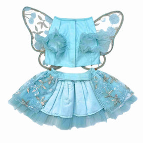 BLUE TIFFANY FLUTTER SET FOR DOGS AND CATS