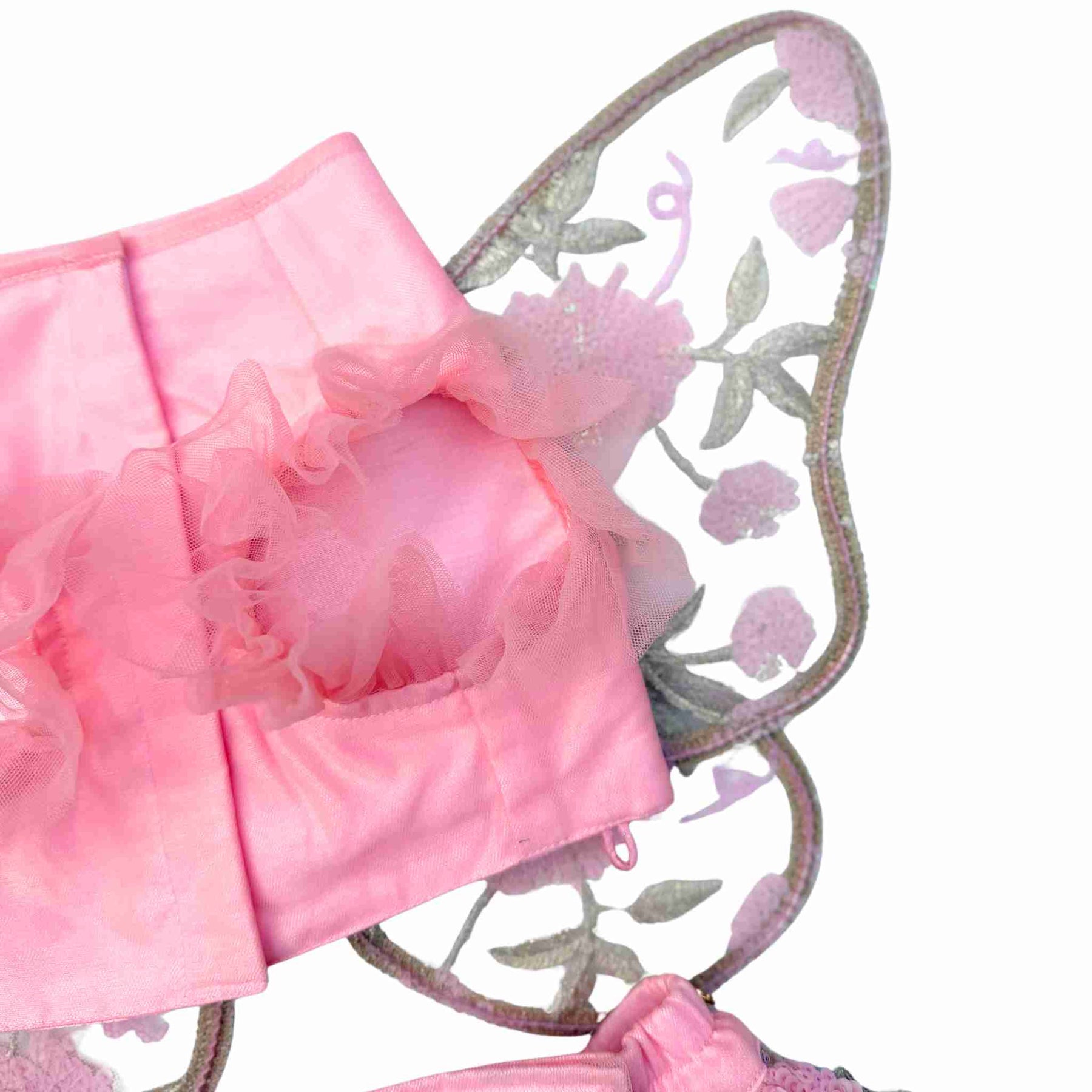 PINK TIFFANY FLUTTER SET FOR DOGS AND CATS