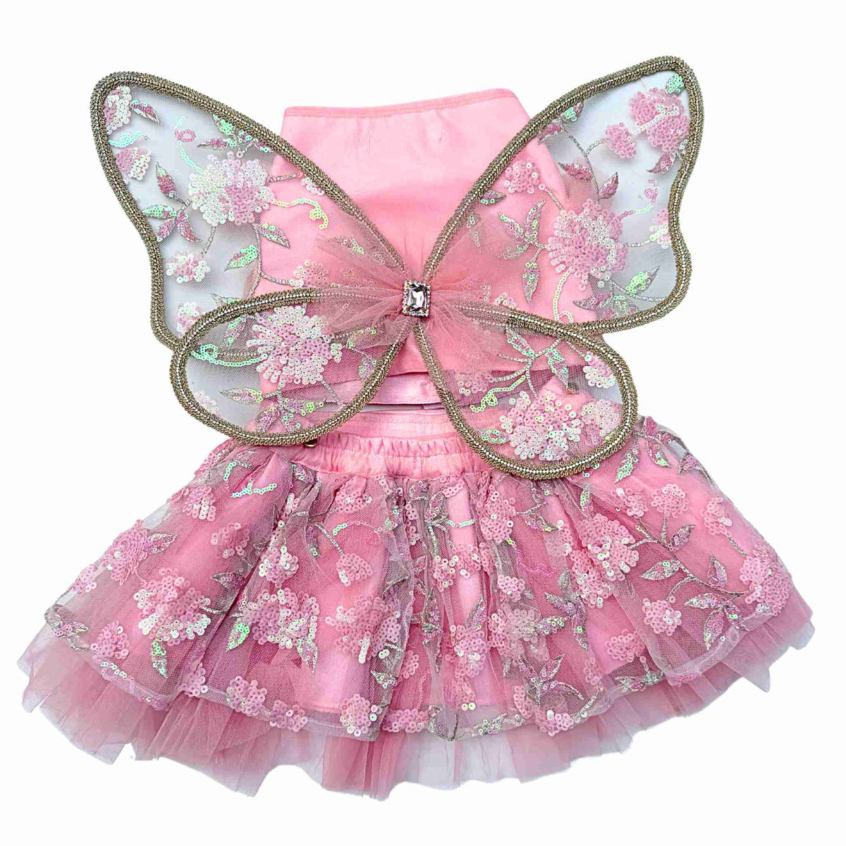 PINK TIFFANY FLUTTER SET FOR DOGS AND CATS