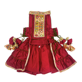 KESARIA LEHENGA FOR DOGS AND CATS