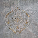 WHITE OVERALL HAND EMBROIDERED SHERWANI FOR DOGS AND CATS