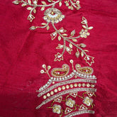 RED JAAL HAND EMBROIDERD SHERWANI FOR DOGS AND CATS