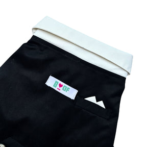 BLACK BOW TUXEDO FOR DOGS AND CATS