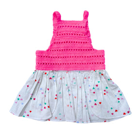 SUMMER POP CROCHET DRESS FOR DOGS AND CATS