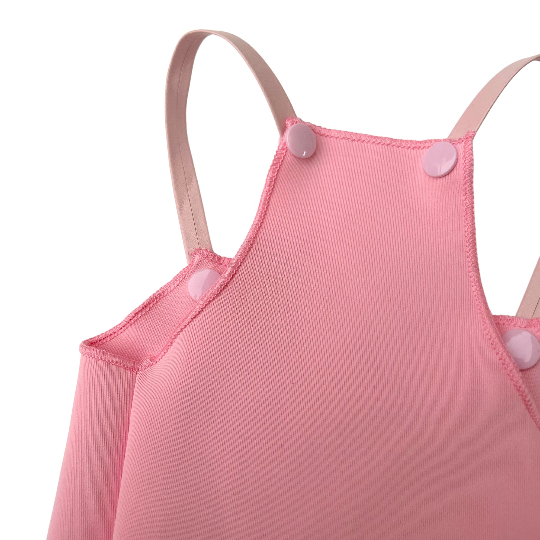 PINK PAW-DA LEATHER STRAP DOG DRESS