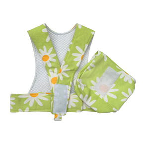 SUNNY DAISY HARNESS WITH BAG FOR DOGS AND CATS