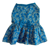 BLUE HARNESS STYLE DOG DRESS