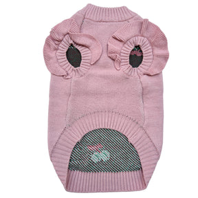 CHARMING CHERRY  DOG SWEATER