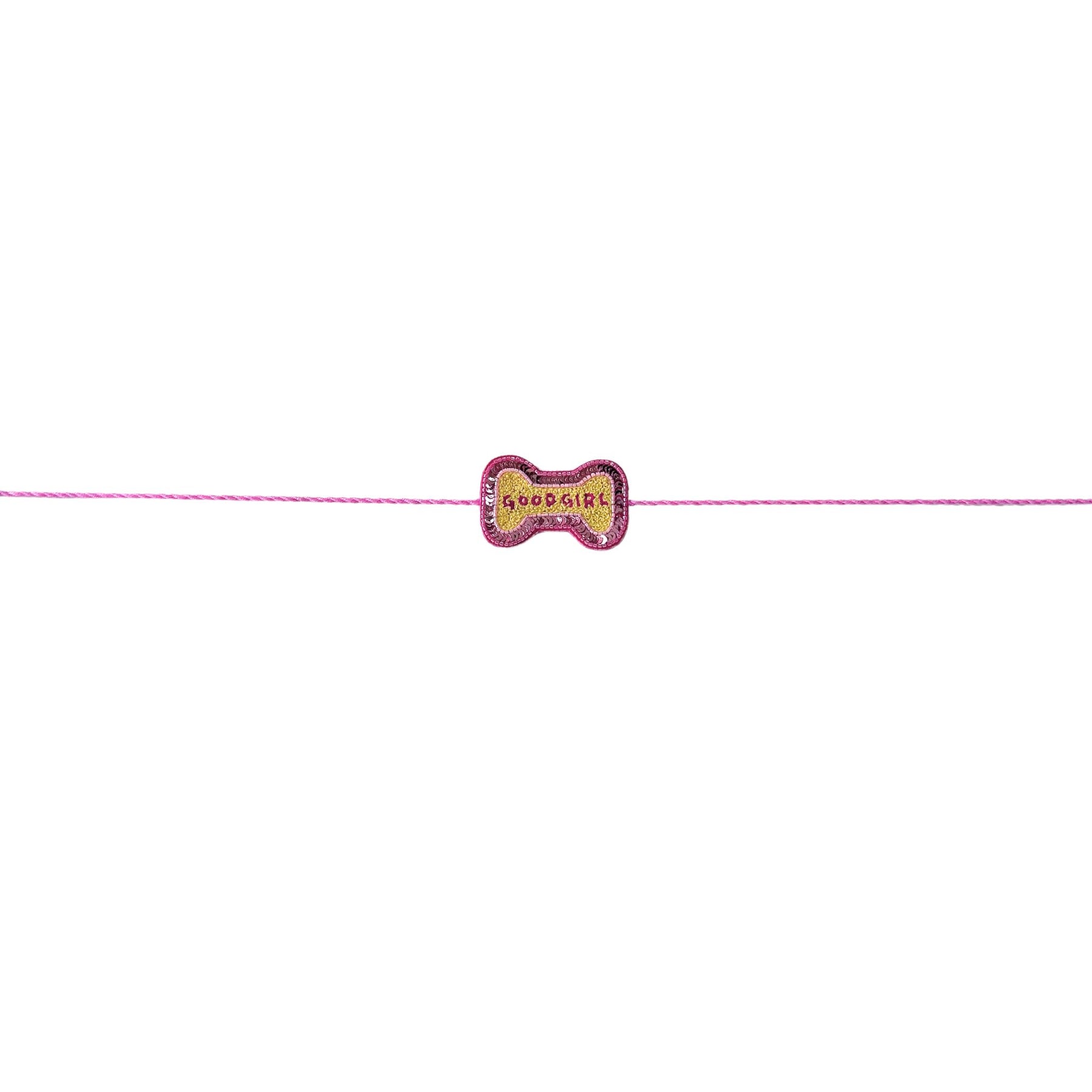 GOOD GIRL PINK BONE RAKHI FOR DOGS AND CATS