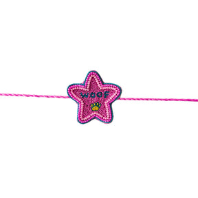 PINK WOOF PAW RAKHI FOR DOGS AND CATS