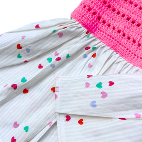 SUMMER POP CROCHET DRESS FOR DOGS AND CATS