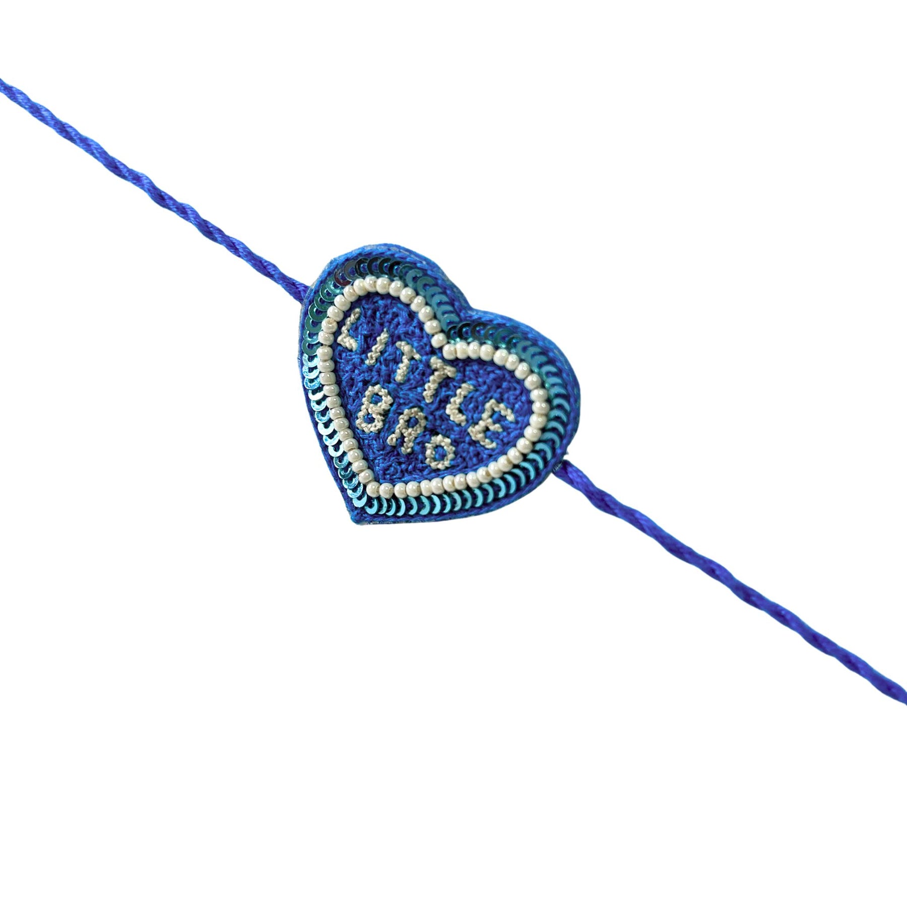 LITTLE BRO HEART RAKHI FOR DOGS AND CATS
