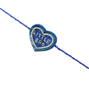 LITTLE BRO HEART RAKHI FOR DOGS AND CATS