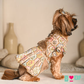 MAHARANI MOTIF DOG LEHENGA