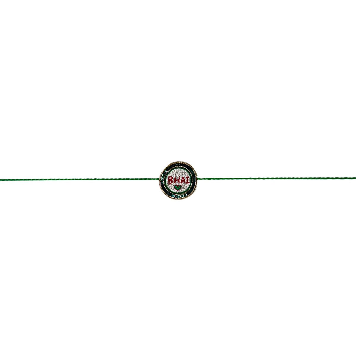 GREEN BHAI RAKHI FOR DOGS AND CATS