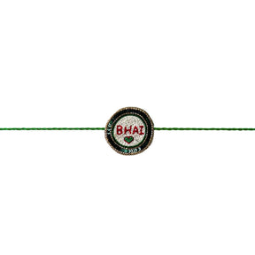 GREEN BHAI RAKHI FOR DOGS AND CATS