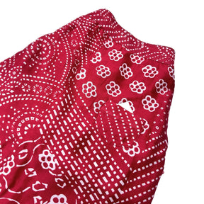 RED PATHANI DOG KURTA