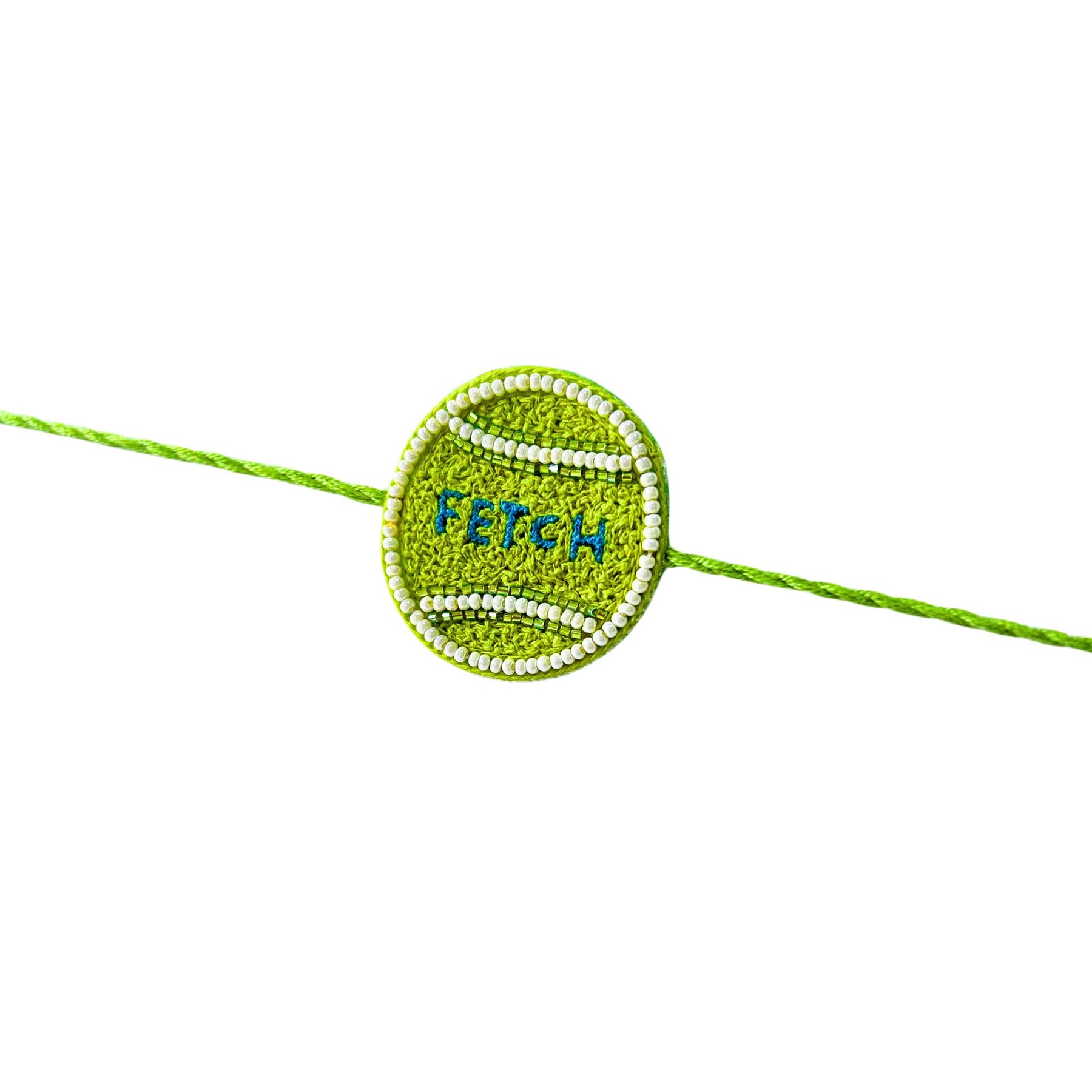 BOTTLE GREEN PATIALA MOTIF DOG LEHENGA + FETCH BALL RAKHI FOR DOG AND CATS