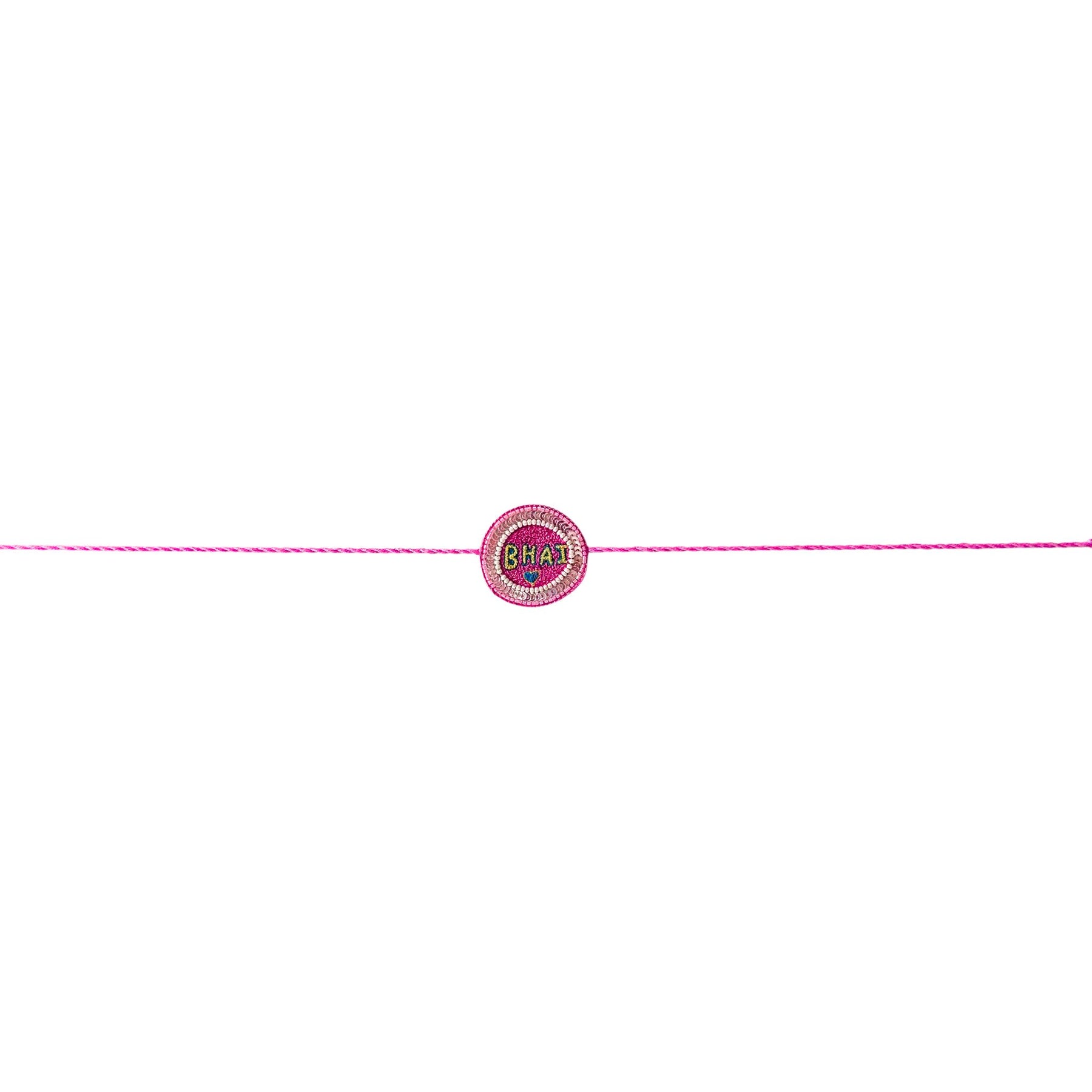 PINK BHAI RAKHI FOR DOGS AND CATS