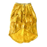 YELLOW SEQUINS DOG KURTA