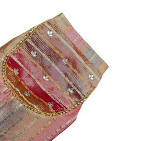 RED ZARI TISSUE HAND EMBROIDERED SHERWANI FOR DOGS AND CATS