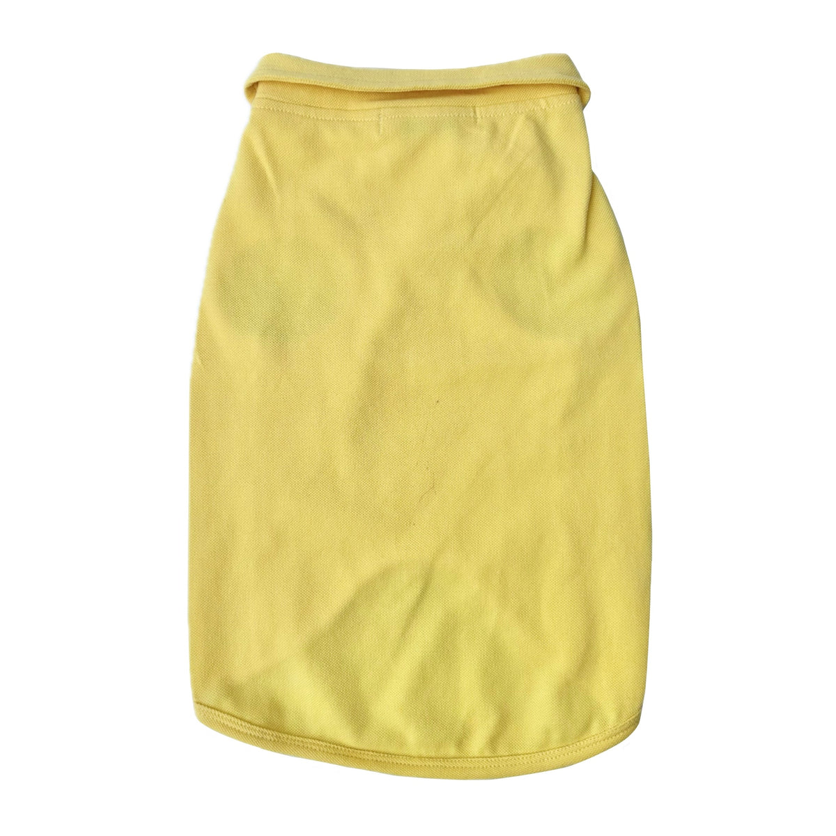 YELLOW LITTLE HEART POLO DOG T-SHIRT