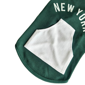 GREEN NEW YORK POCKET DOG T-SHIRT