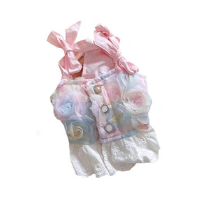 MERMAID ROSE DOG TOP