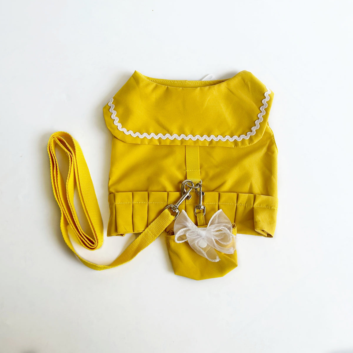 PLEATED HARNESS DOG TOP