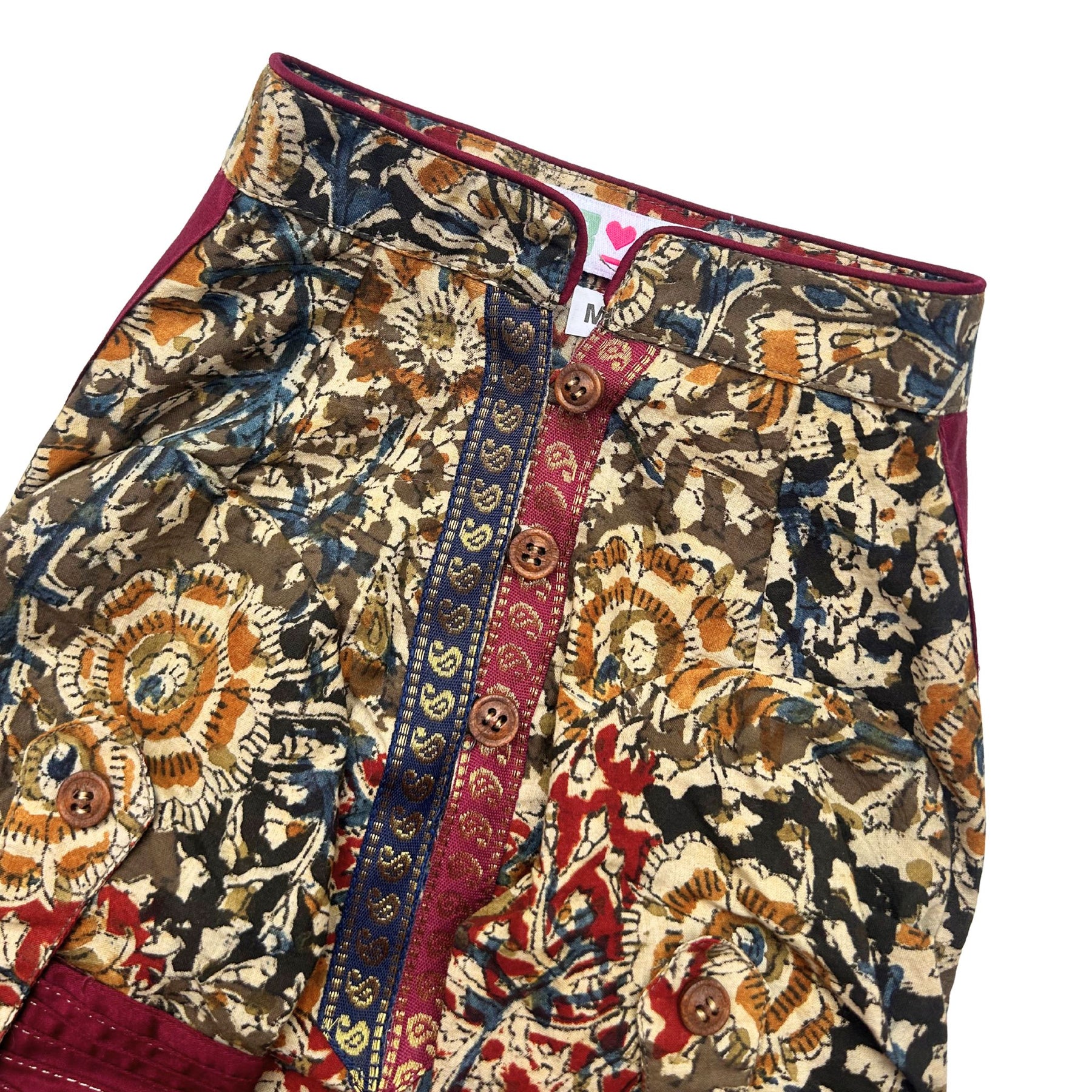 KALAMKARI FLORAL PRINTED KURTA FOR DOGS AND CATS