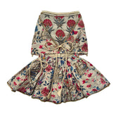 PANKHUDI HAND EMBROIDERED LEHENGA FOR DOGS AND CATS