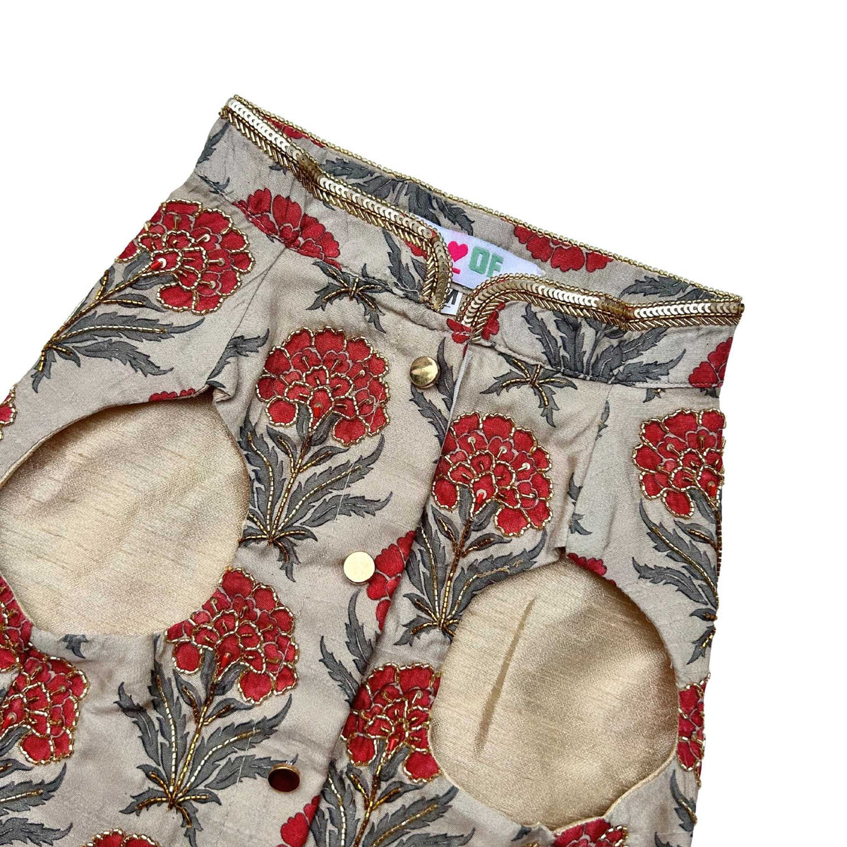 PANKHUDI HAND EMBROIDERY SHERWANI FOR DOGS AND CATS