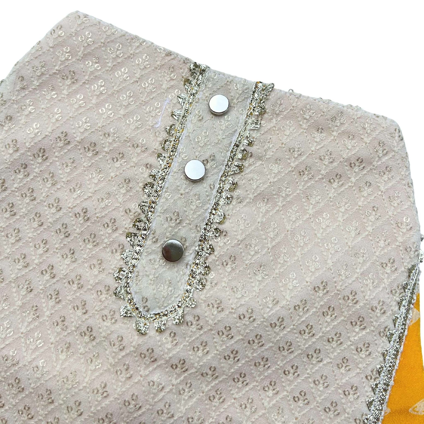 YELLOW BANDHANI WAISTCOAT FOR DOGS AND CATS