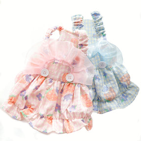 PRETTY FRILL DOG DRESS