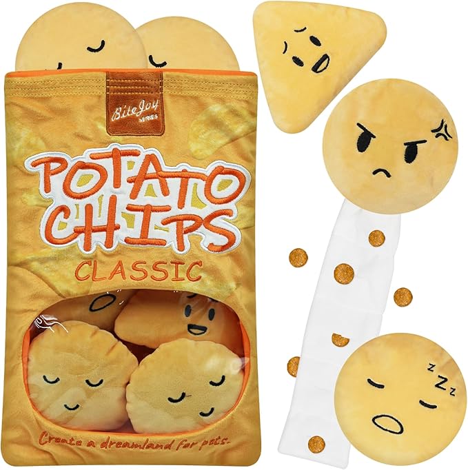 POTATOCHIPS PLUSH DOG TOY