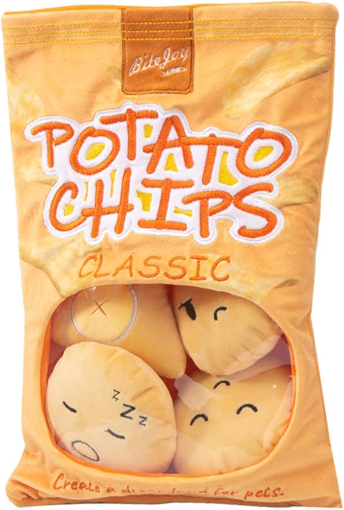 POTATOCHIPS PLUSH DOG TOY