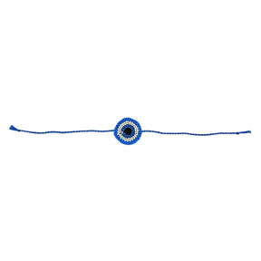 EVIL EYE CROCHET RAKHI FOR DOGS AND CATS