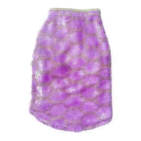 LAVENDER SEQUINS DOG KURTA FOR DOGS AND CATS