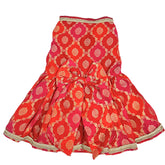 TWO TONE BROCADE ANARKALI FOR DOGS AND CATS