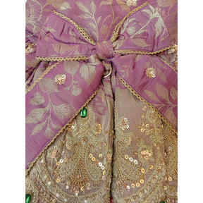 LAVENDER HEER JEWEL EMBROIDERED TUTU DRESS FOR DOGS AND CATS