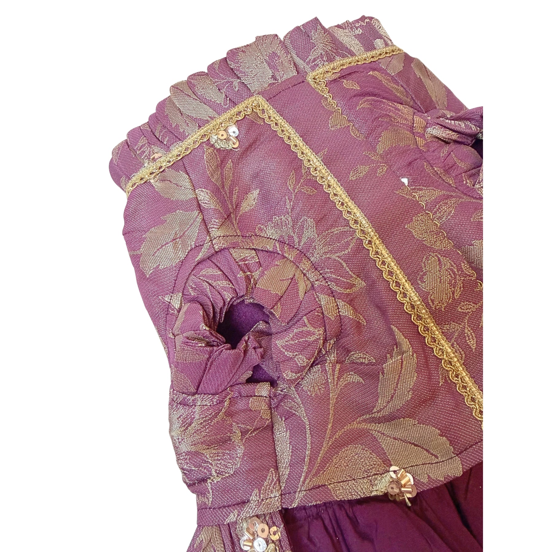 LAVENDER HEER JEWEL EMBROIDERED TUTU DRESS FOR DOGS AND CATS
