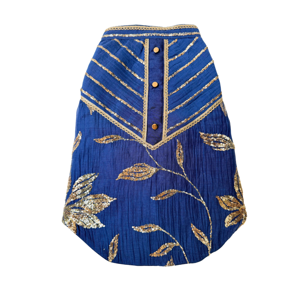 NAVY BLUE DILNOOR SHERWANI FOR DOGS AND CATS