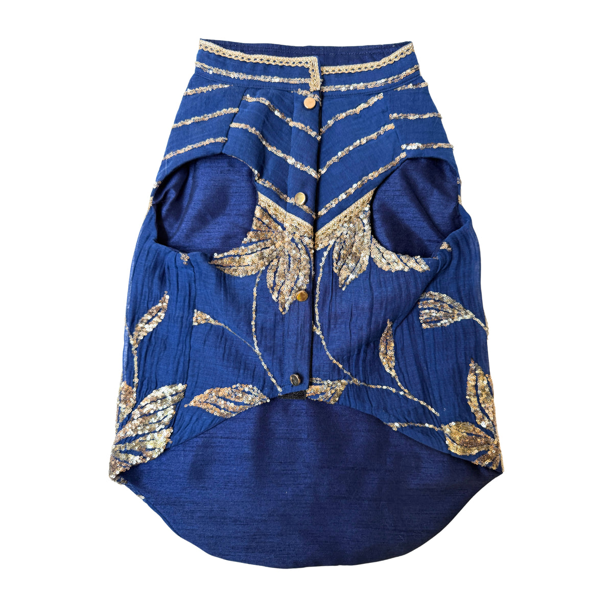 NAVY BLUE DILNOOR SHERWANI FOR DOGS AND CATS