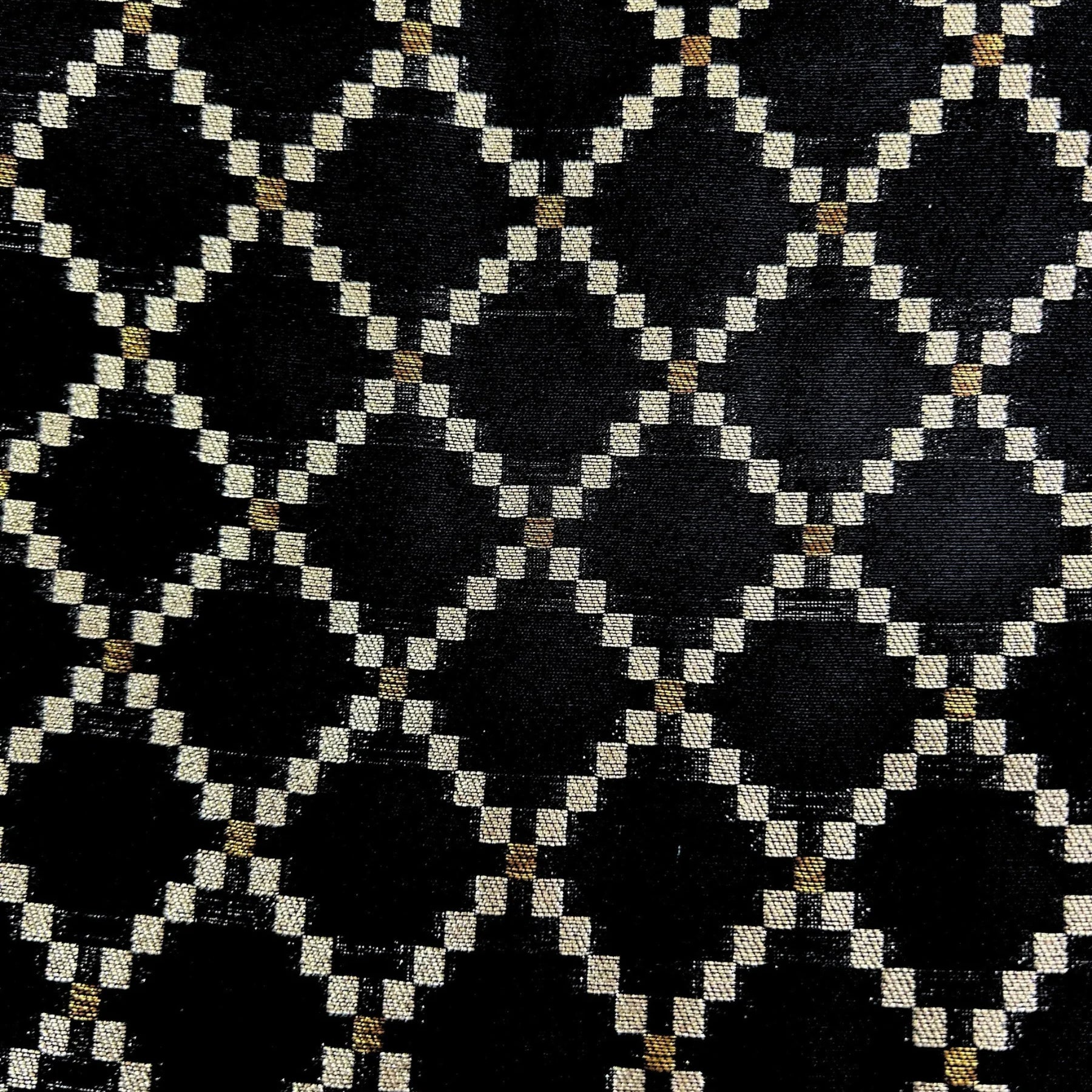 BLACK BROCADE KURTA FOR DOGS AND CATS